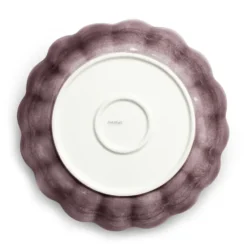 Oyster skål Ø31 cm, Plommon