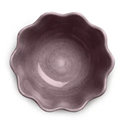 Oyster skål Ø13 cm, Plommon