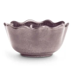Oyster skål Ø13 cm, Plommon