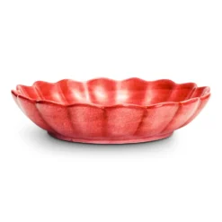 Oyster skål Ø31 cm, Röd