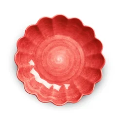 Oyster skål Ø31 cm, Röd