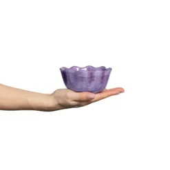 Oyster skål Ø13 cm, Viol