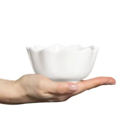Oyster skål Ø13 cm, Vit