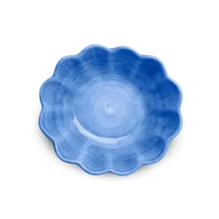 Oyster skål 16x18 cm, Ljusblå