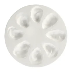 Oyster tallrik Ø27 cm, Vit