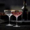 Palermo Gold cocktailglas 31,5 cl 4-pack, Klar-guld