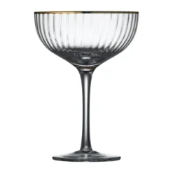 Palermo Gold cocktailglas 31,5 cl 4-pack, Klar-guld
