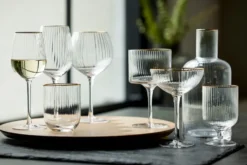 Palermo Gold gin & tonicglas 32 cl 4-pack, Klar-guld