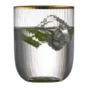 Palermo Gold tumblerglas 35 cl 4-pack, Klar-guld