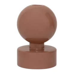 Pallo B ljusstake 13 cm, Cameo brown