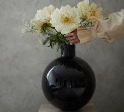 Pallo vas, Svart 37 cm