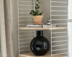 Pallo vas, Svart 37 cm