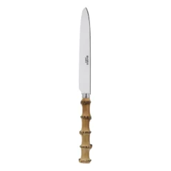 Panda matkniv, Rostfritt stål-bambu