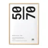 Paper Collective ram plexiglas-ask, 50x70 cm