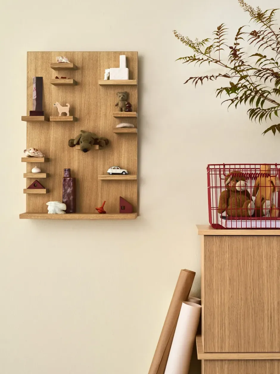 Parade vägghängd hylla 60 cm, Oiled oak