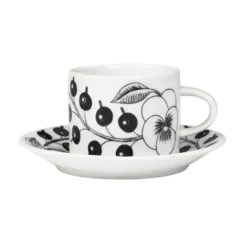 Paratiisi kaffekopp 18 cl, Svart