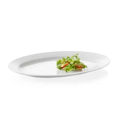 Passion ovalt serveringsfat, vit