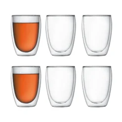 Pavina dubbelväggigt glas 6-pack, 35 cl