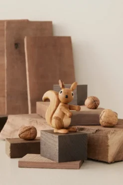 Peanut Ekorrunge dekoration 8,5 cm, Ek