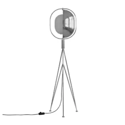 Pearl golvlampa, Chrome