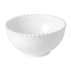 Pearl skål, Vit, Ø17 cm