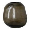Pebble vas brun, Liten Ø20 cm