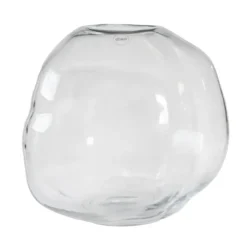 Pebble vas klar, Stor Ø28 cm