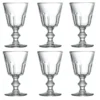 Perigord litet glas på fot 22 cl 6-pack, Transparent