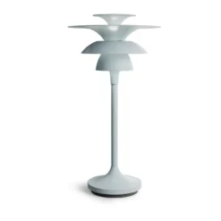 Picasso bordslampa 34,8 cm, Isblå