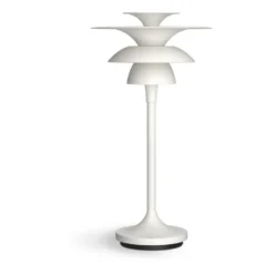 Picasso bordslampa 34,8 cm, Mattvit
