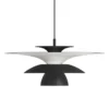 Picasso taklampa Ø50 cm, Mattsvart
