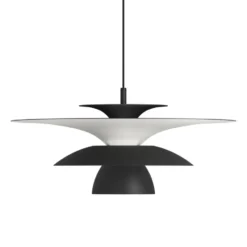 Picasso taklampa Ø50 cm, Mattsvart