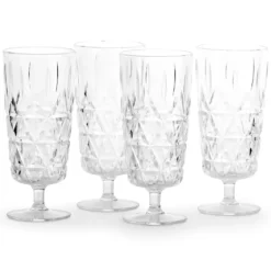 Picknick champagneglas plast 4-pack, 4-pack