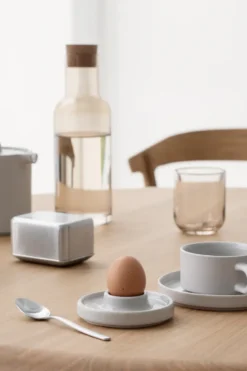 Pilar äggkopp Ø10,4 cm 2-pack, Mirage grey