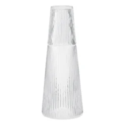 Pilastro karaff med dricksglas, Clear