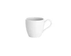 Pillivuyt Plissé espressokopp 9 cl, Vit