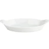 Pillivuyt serveringstallrik oval vit, 28x16 cm