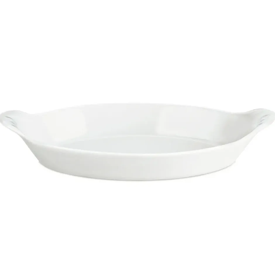 Pillivuyt serveringstallrik oval vit, 28x16 cm