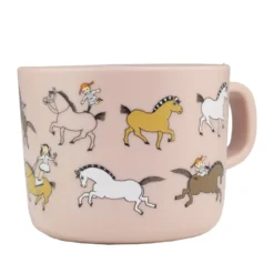 Pippi Cirkus mugg 25 cl, Rosa