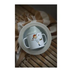 Pippi Cirkus pipmugg 20 cl, beige