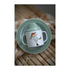 Pippi Cirkus pipmugg 20 cl, Grön