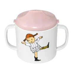 Pippi Cirkus pipmugg 20 cl, Rosa