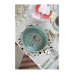 Pippi Cirkus skål Ø14,5 cm, Grön