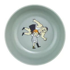 Pippi Cirkus skål Ø14,5 cm, Grön