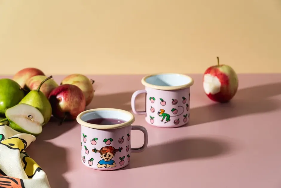 Pippi emaljmugg 2,5 dl, Fruits
