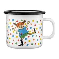 Pippi emaljmugg 2,5 dl, Hoppsansa