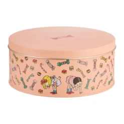 Pippi förvaringsburk med lock Ø15 cm, Candy