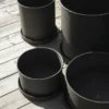 Plant bowl kruka 2-pack, Black