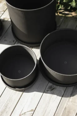 Plant bowl kruka 2-pack, Black