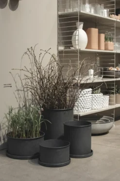 Plant bowl kruka 2-pack, Black